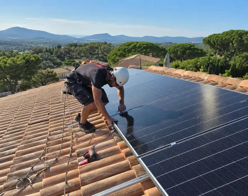 Installateur panneaux solaires Beauregard — pose photovoltaïque sur toiture