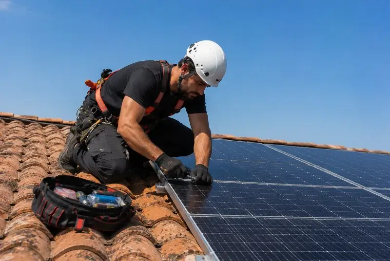 Maintenance et monitoring de panneaux solaires à Beauregard